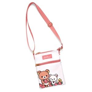 Rilakkuma Strawberry Passport Crossbody Bag.NWT
